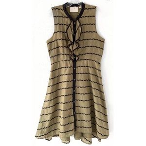 Anthropologie Dresses - ANTHROPOLOGIE POSTMARK BUBBLE RUFFLE GREEN DRESS Anthropologie Dresses - ANTHROPOLOGIE POSTMARK BUBBLE RUFFLE GREEN DRESS
